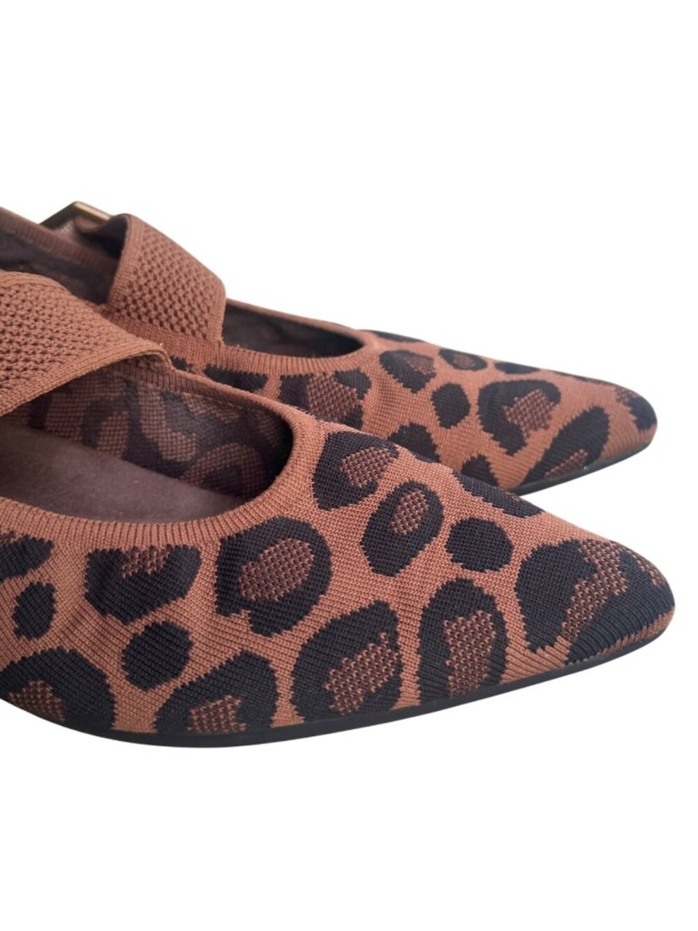 VIVAIA Maria Pointed Toe Mary Jane Flats Womens 42 US 11-11.5 Comfortable Shoes - Picture 4 of 14